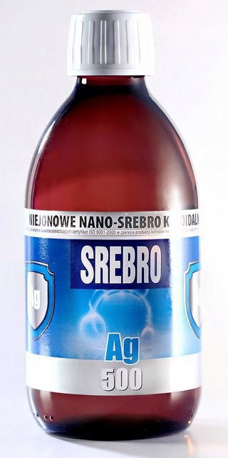 

Pro Aktiv Srebro koloidalne Ag 500 ppm tonik 300ml