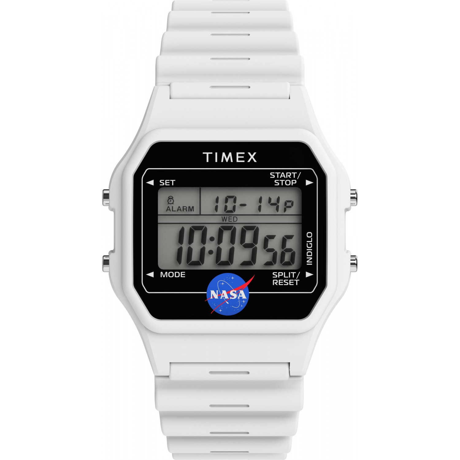 Pánské Hodinky Timex TW2Y13500, bílý řemínek