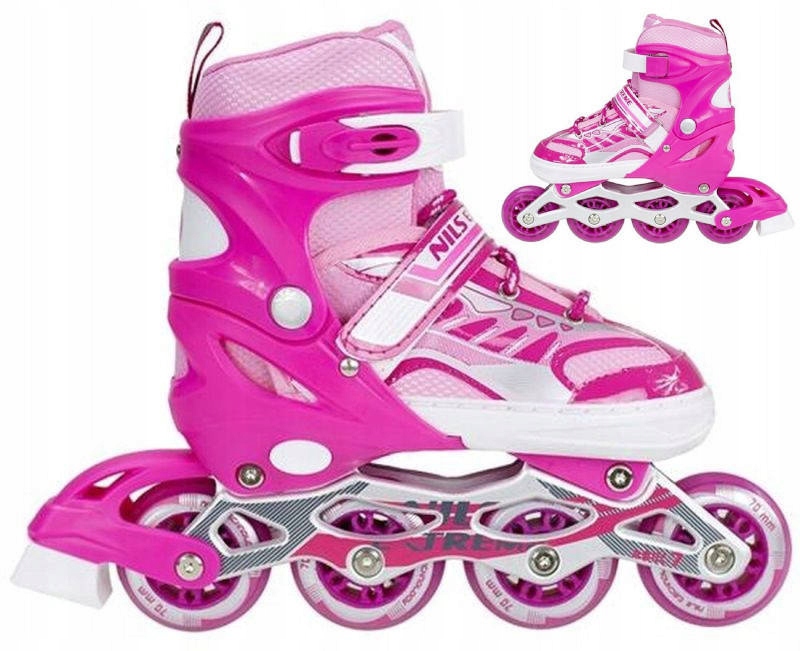 Brusle 2V1 Nastavitelné Kolečkové Brusle Nils Extreme NJ1828