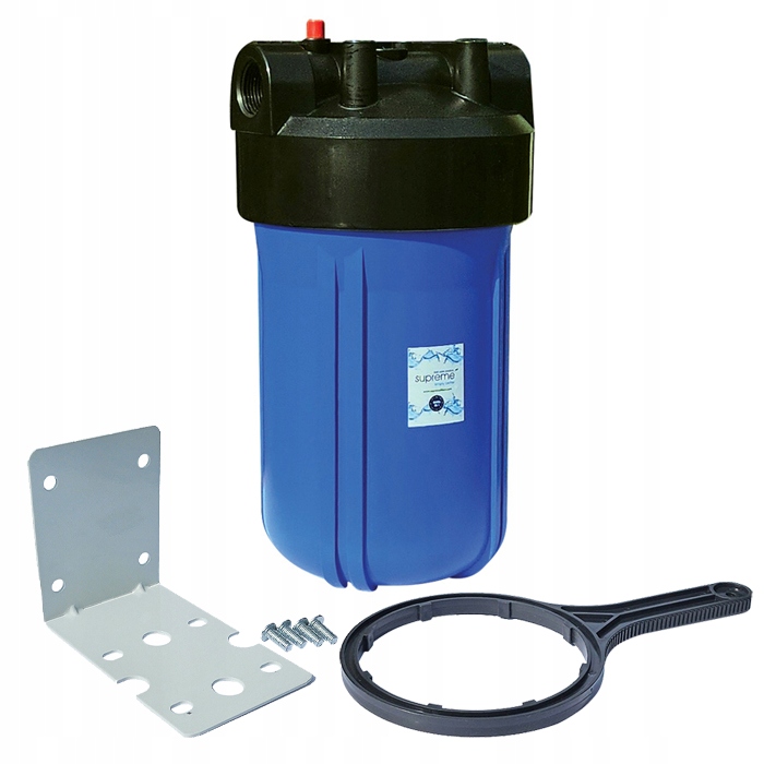 H103-10BB-SET1 10 cali Big Blue, przyłącze 1 cal, płytka, klucz, Supreme.