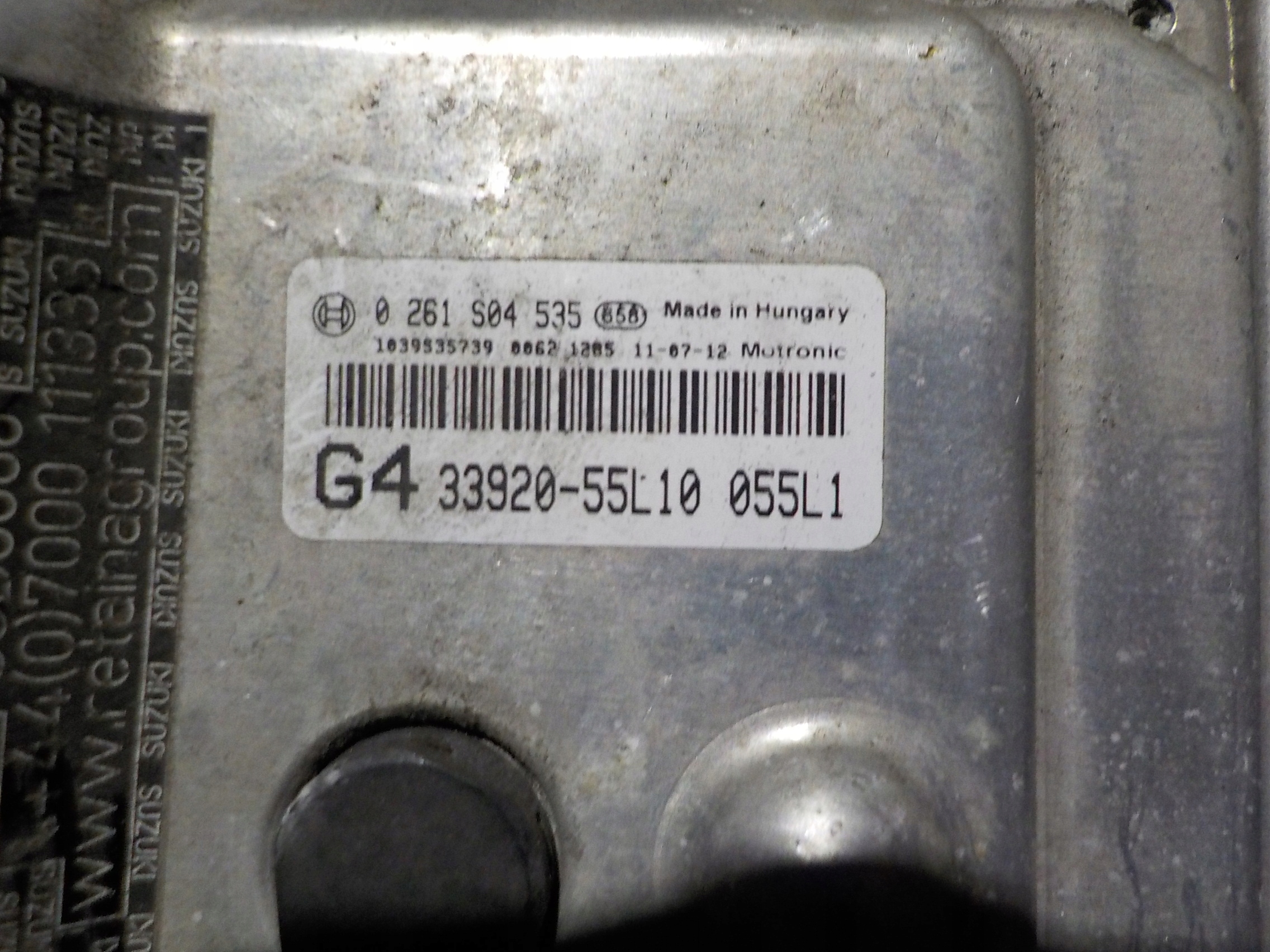 SUZUKI SX4 (EY, GY) computer control unit 33920-55L10