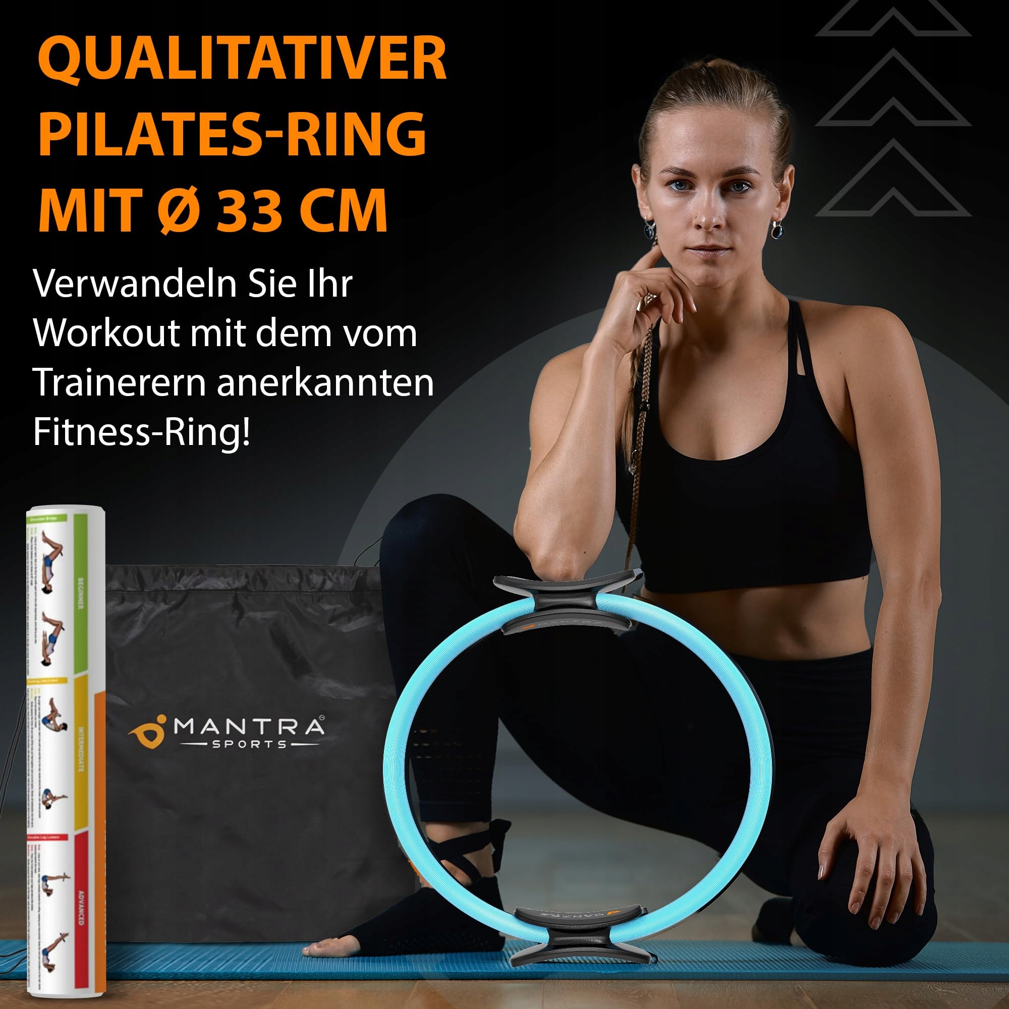 Pilates Ring Trening Miednicy Dla Kobiet i Mężczyzn Domowy Trening — miniatura 2