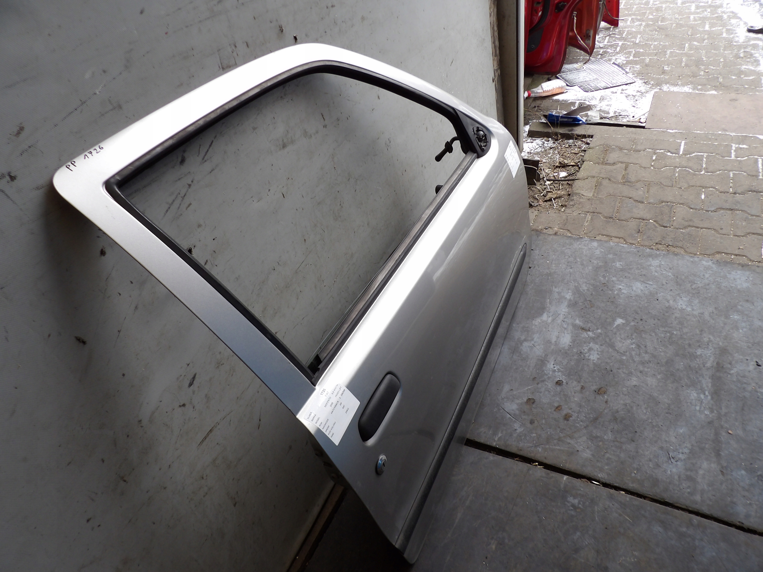 Fiat Seicento door front right lak. 647 HB 3D