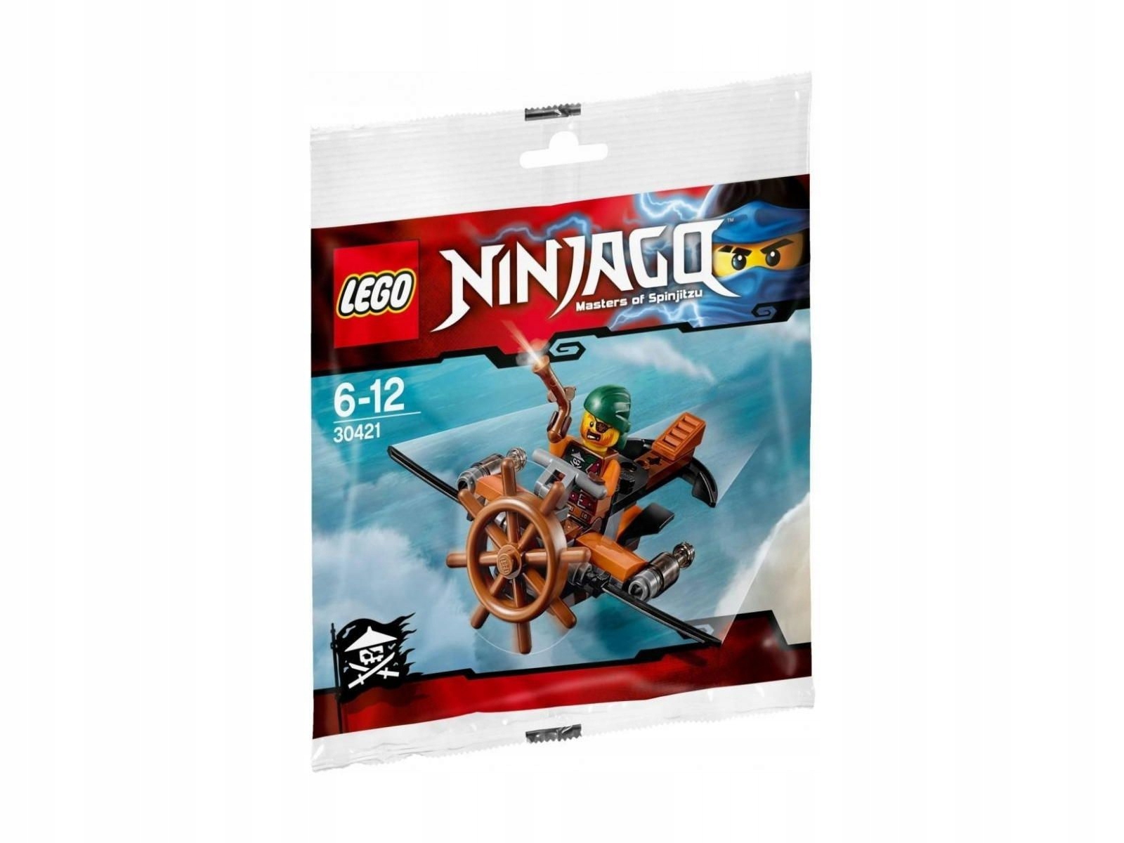 Nowy Lego Ninjago Skybound Plane samolot 30421 Misb 2016 unikat