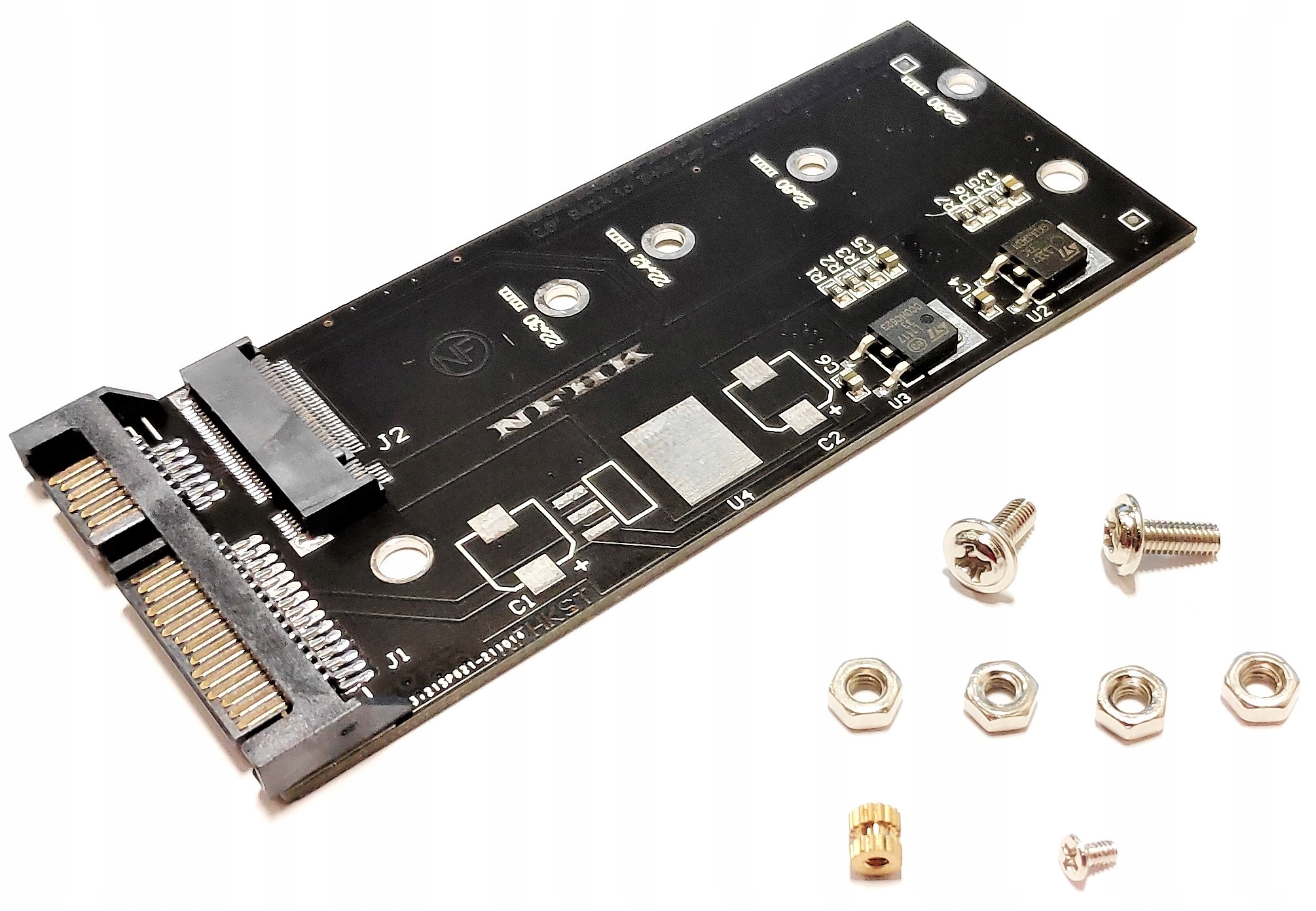

Adapter przejściówka Sata 3 III na Ssd M.2 Ngff