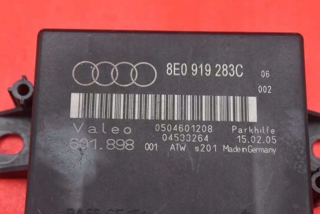 Bedienteil modul Parken PDC 8E0919283C AUDI A4 B7 04-08