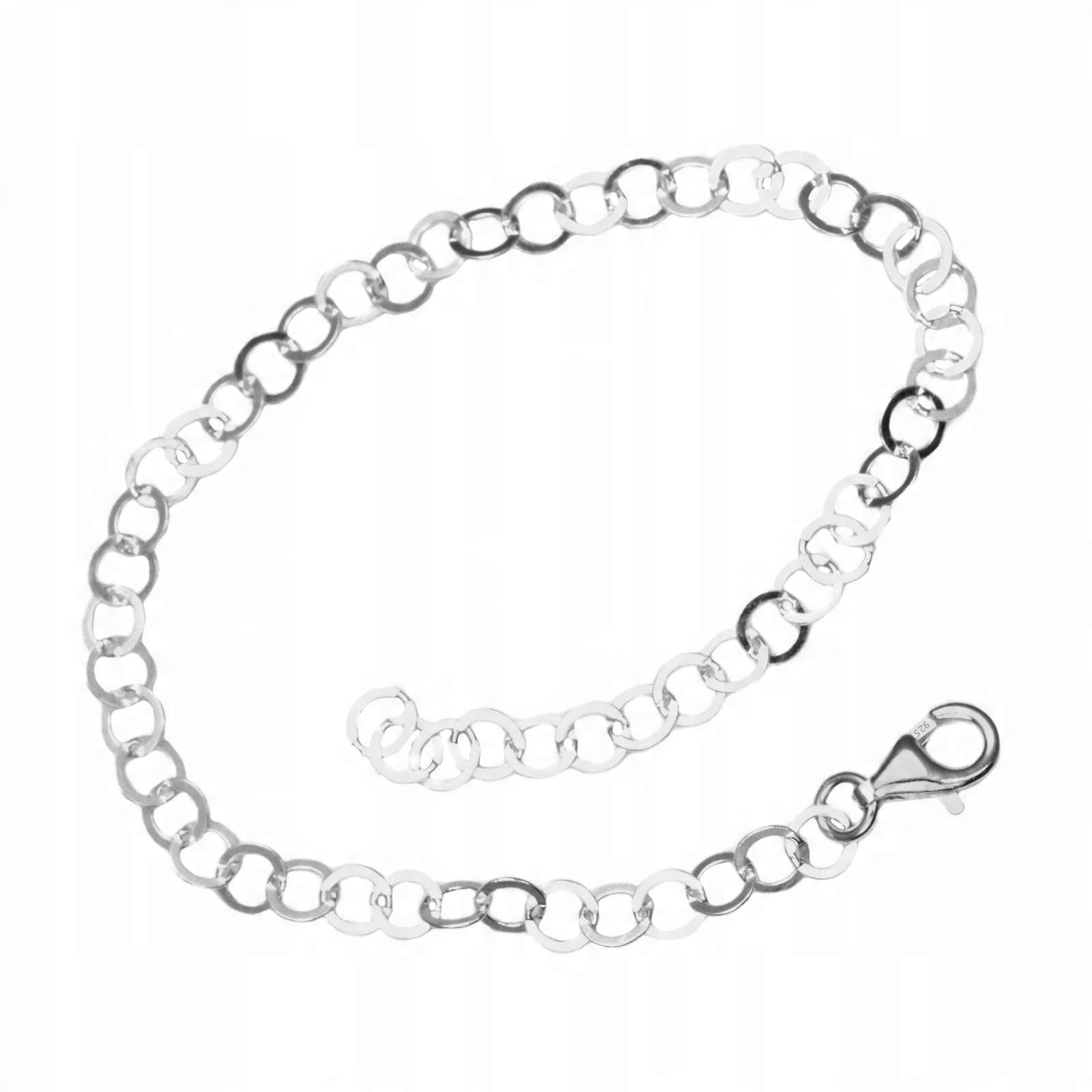 

Bransoletka Rolo 19cm Baza Charms srebro 925