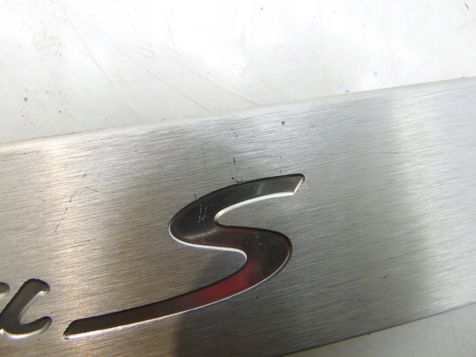 moulding threshold front PORSCHE PANAMERA S aluminium 97055575300