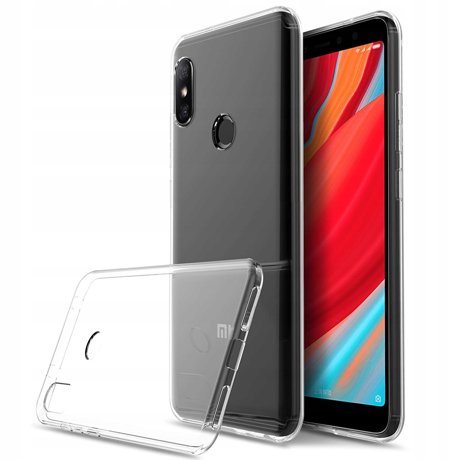 

Etui Cienki Silikon Szkło 9H Do Xiaomi Redmi S2