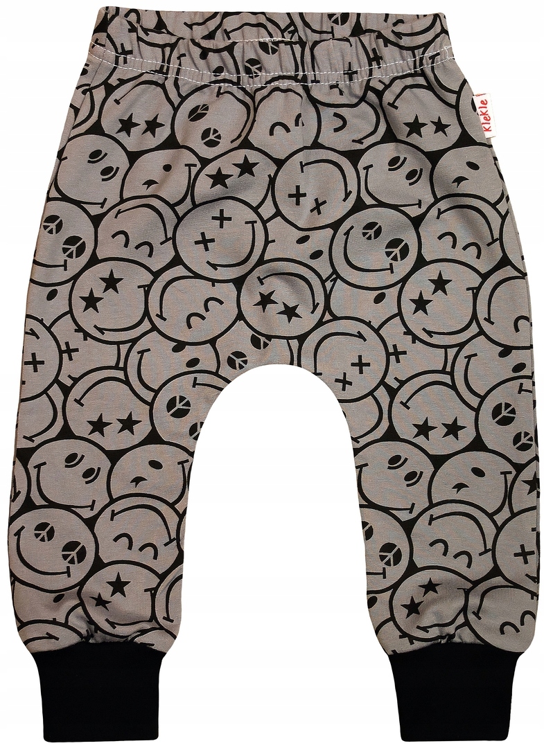 

Spodnie dresowe Baggy, Emotki r 92 Klekle