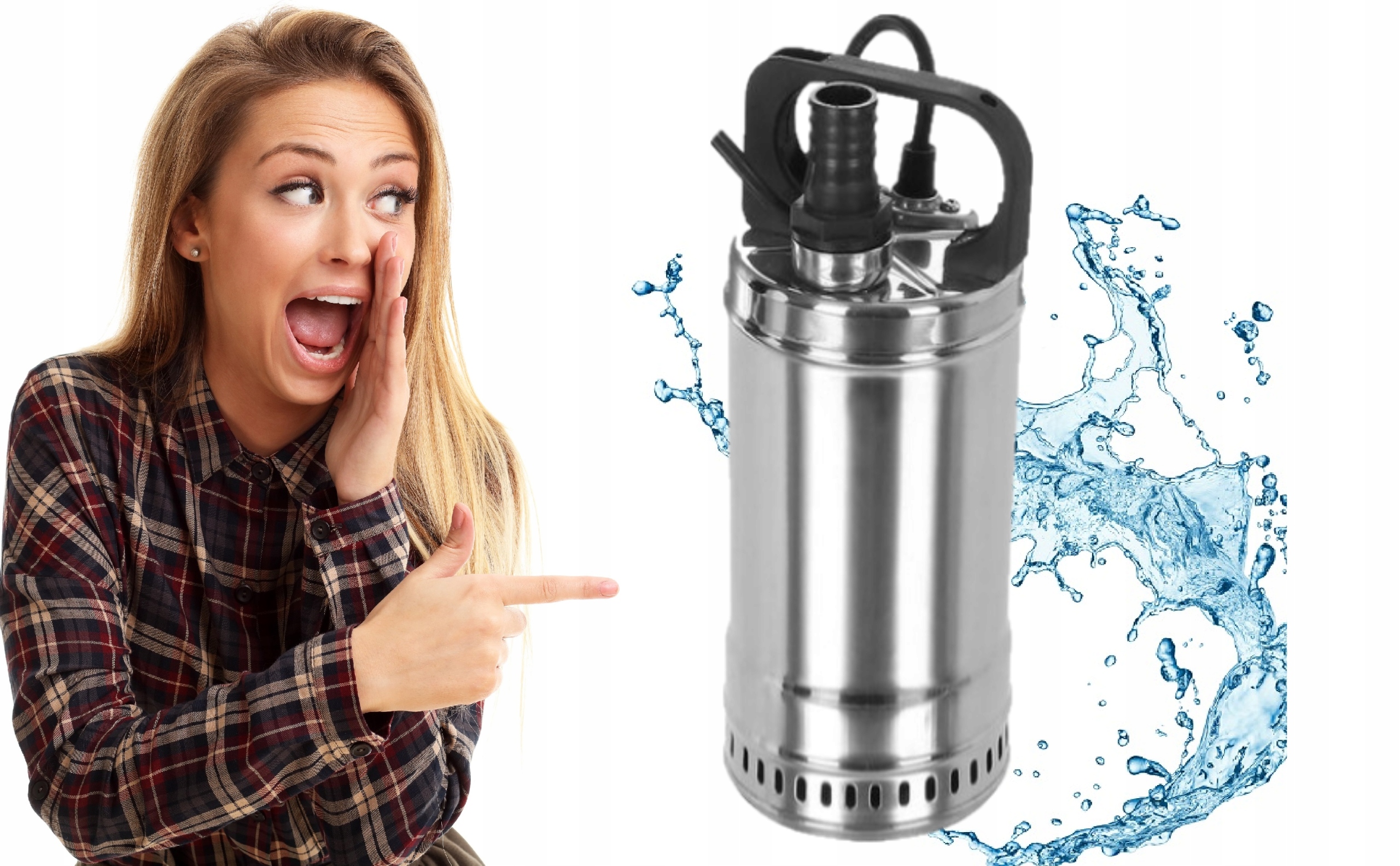 Ponorná Pumpa Na Špinavú Vodu Ibo Swq 1100 Inox