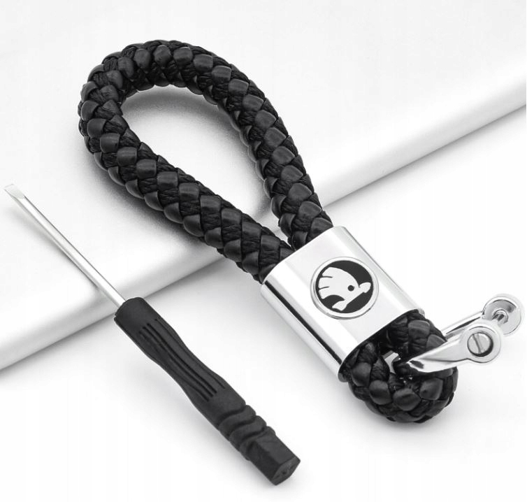 Skoda Brelok Breloczek Brylok Pleciony w2