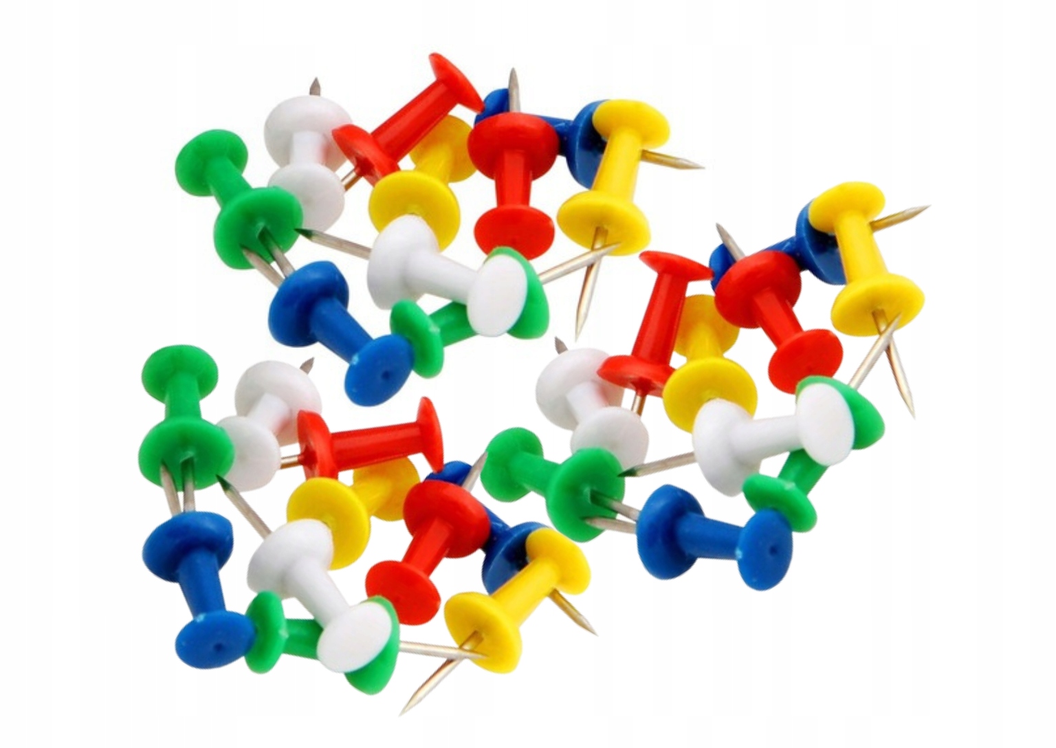 

Pinezki kolorowe 100 sztuk