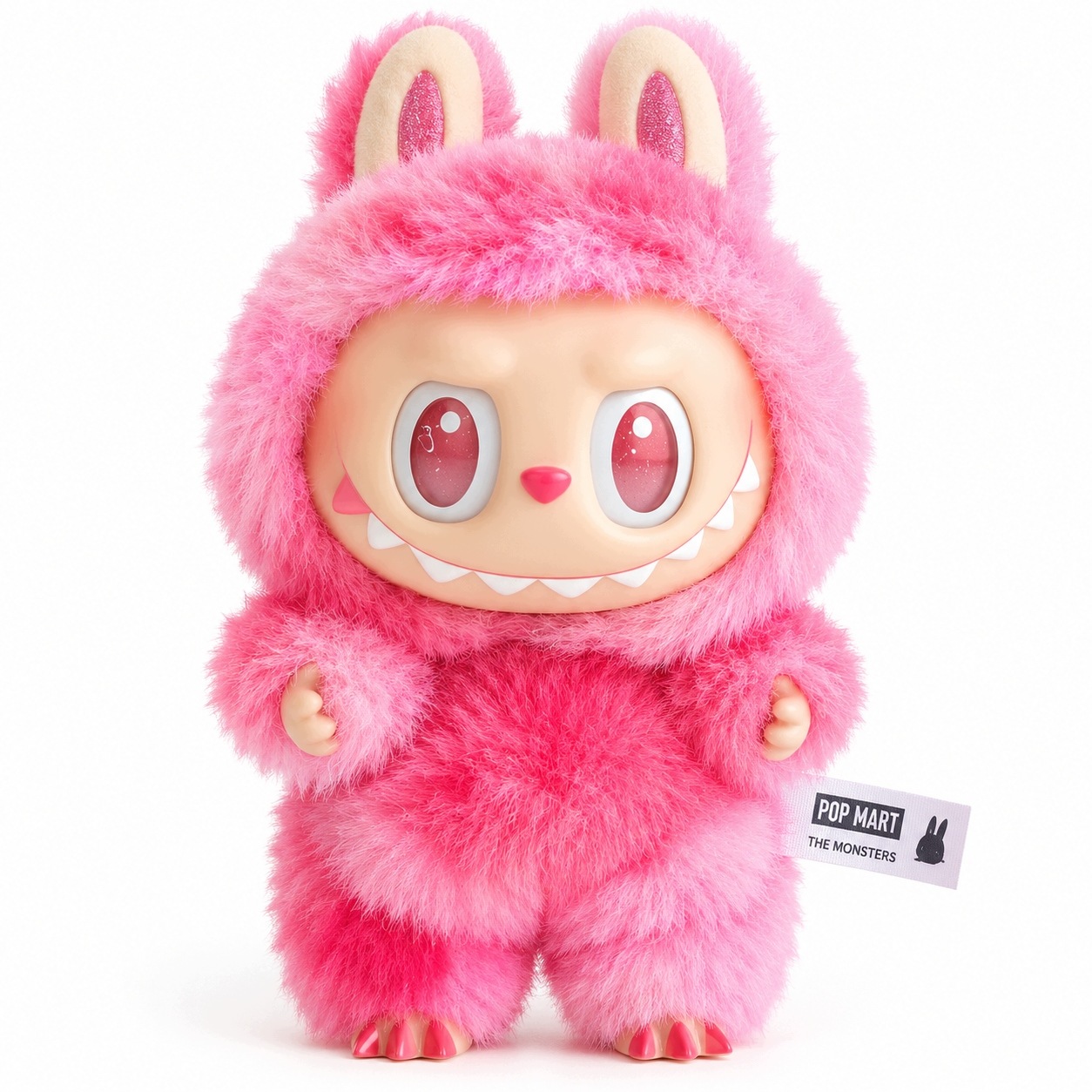 Labubu The Monsters Pop Mart pluszak 17 cm różowy maskotka