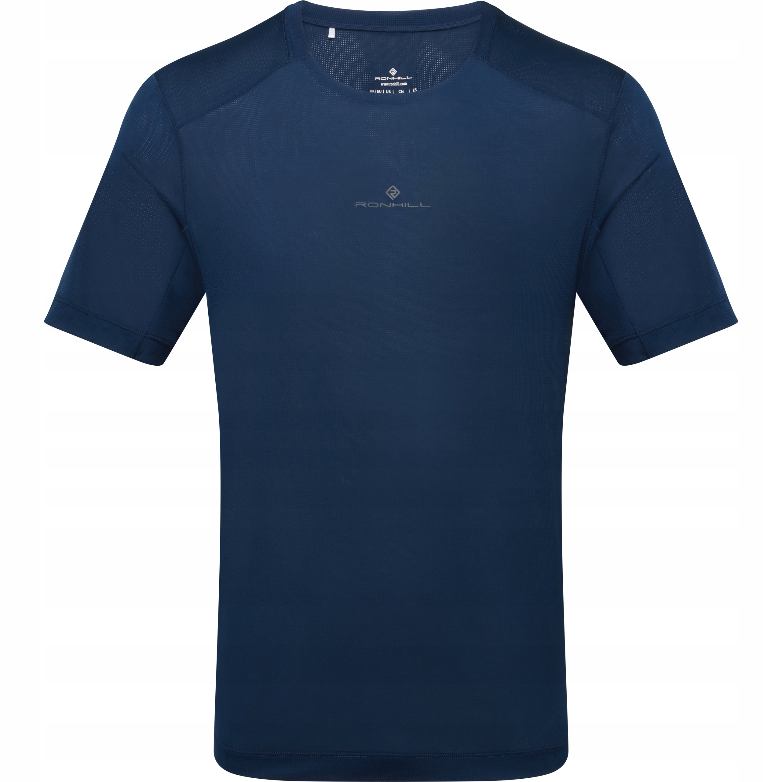 Koszulka do Biegania Męska Sportowa Ronhill Tech S/s Tee Granatowa XL