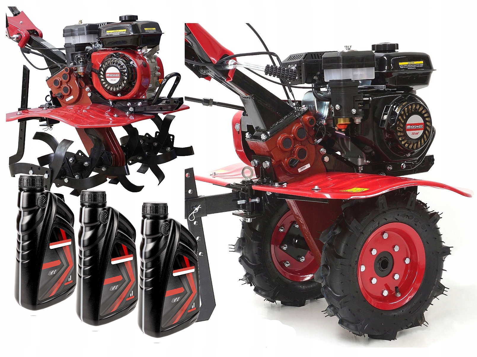 Glebogryzarka Hortmasz 100 cm 4000 W 7 KM (05902734310743) • Cena