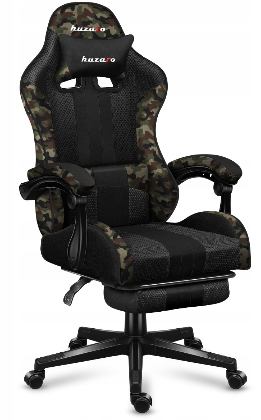 

Fotel Gamingowy obrotowy Gracza Huzaro Camo Mesh