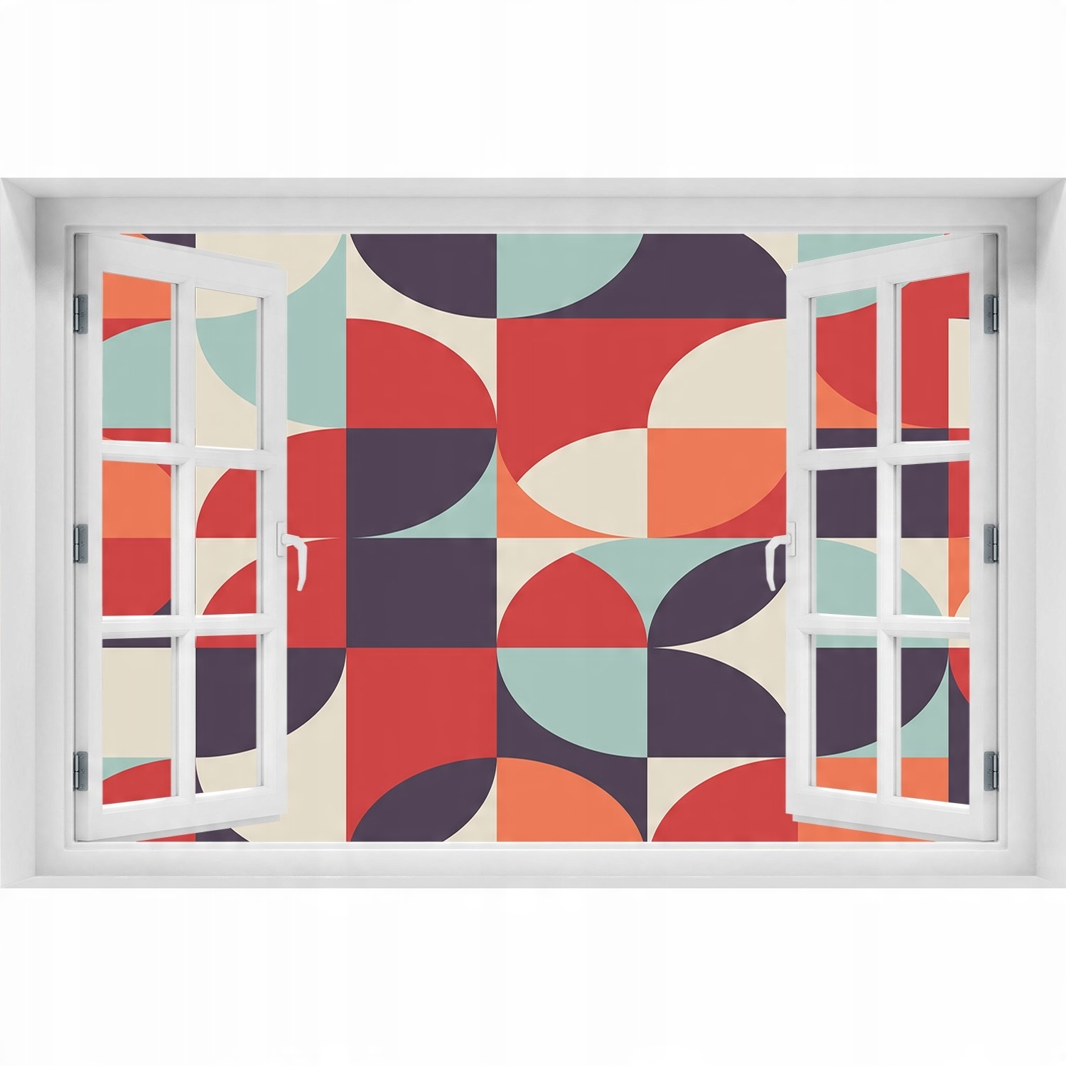 

3D Okno Naklejka ścienna Abstrakcyjne tło 150x100