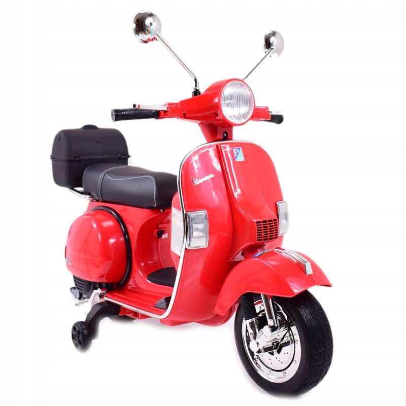 Oryginalna Vespa PX150, Miękkie Koła, Miękkie Siedzenie, KUFEREK/PX150
