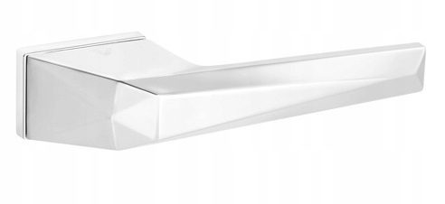 Dverová Kľučka Veris Fit Obdĺžniková, Farba Chróm