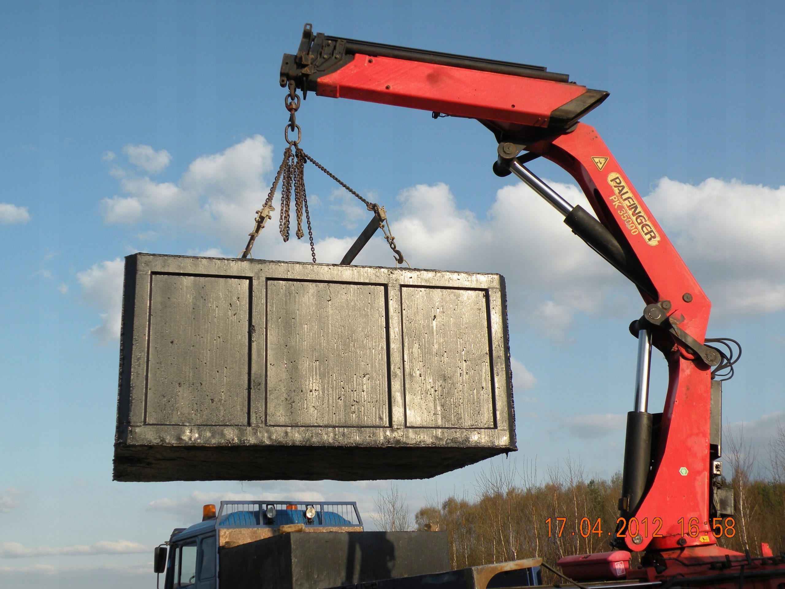 Szamba betonowe szambo zbiornik na deszczówkę 5m3 Kod producenta 23.61.Z