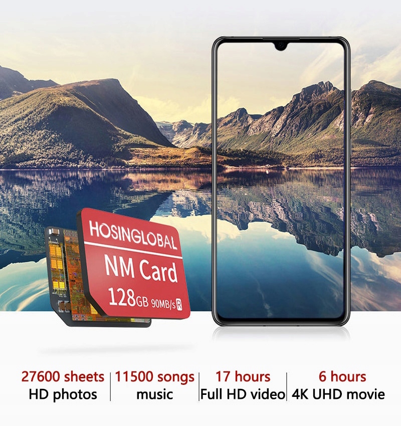 Karta pamięci SD 2023 NM dla Huawei 128 GB Nano Marka bez marki