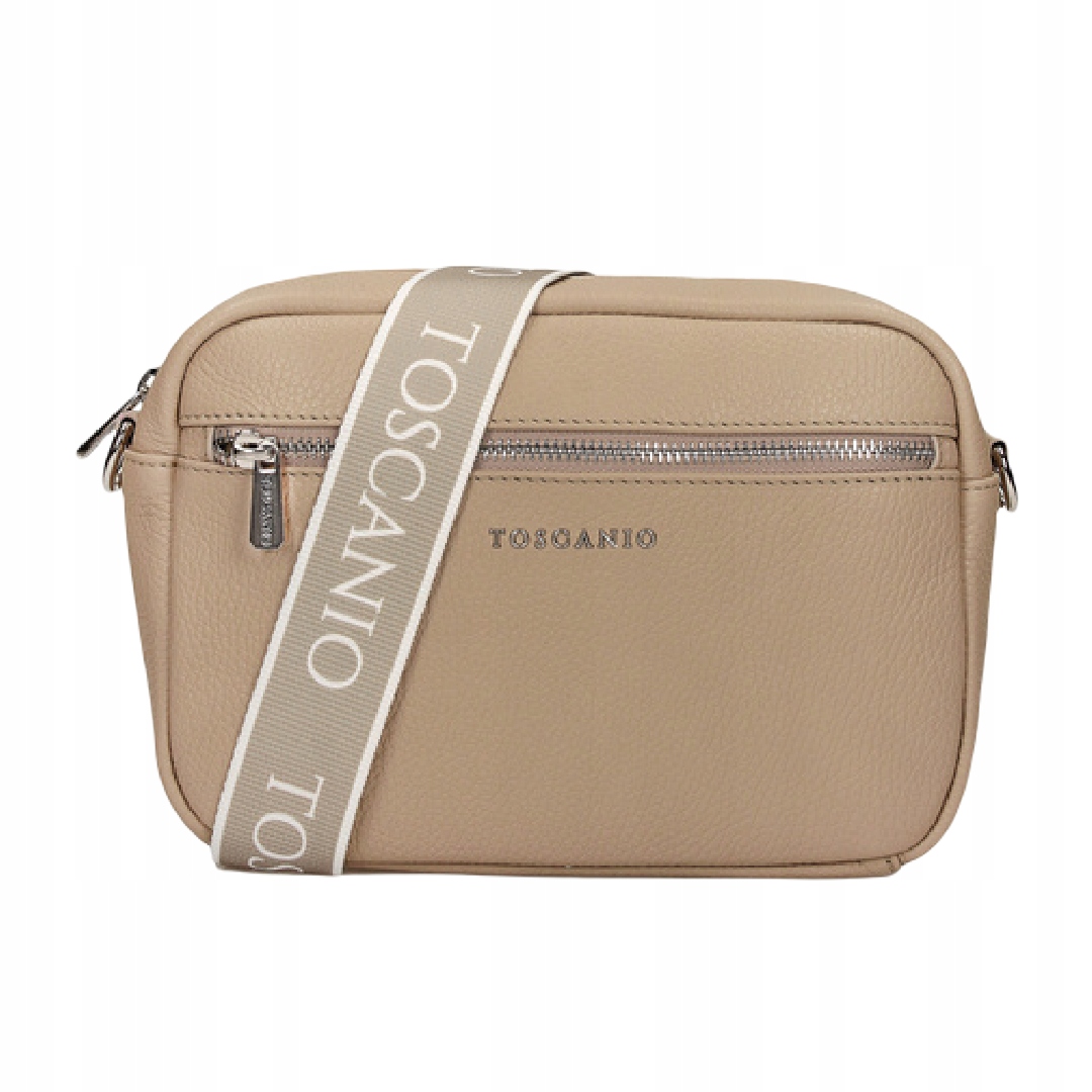 Dámská kabelka přes rameno Toscanio F196 Béžová D05