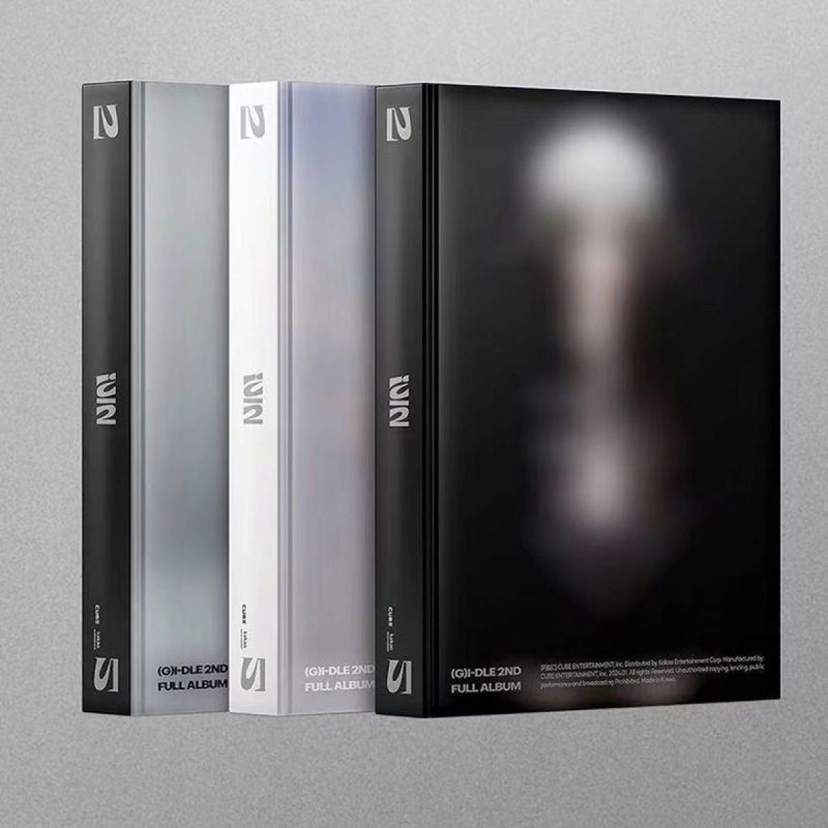 (G)I-DLE 2nd Album, Black version, w folii Stan opakowania oryginalne