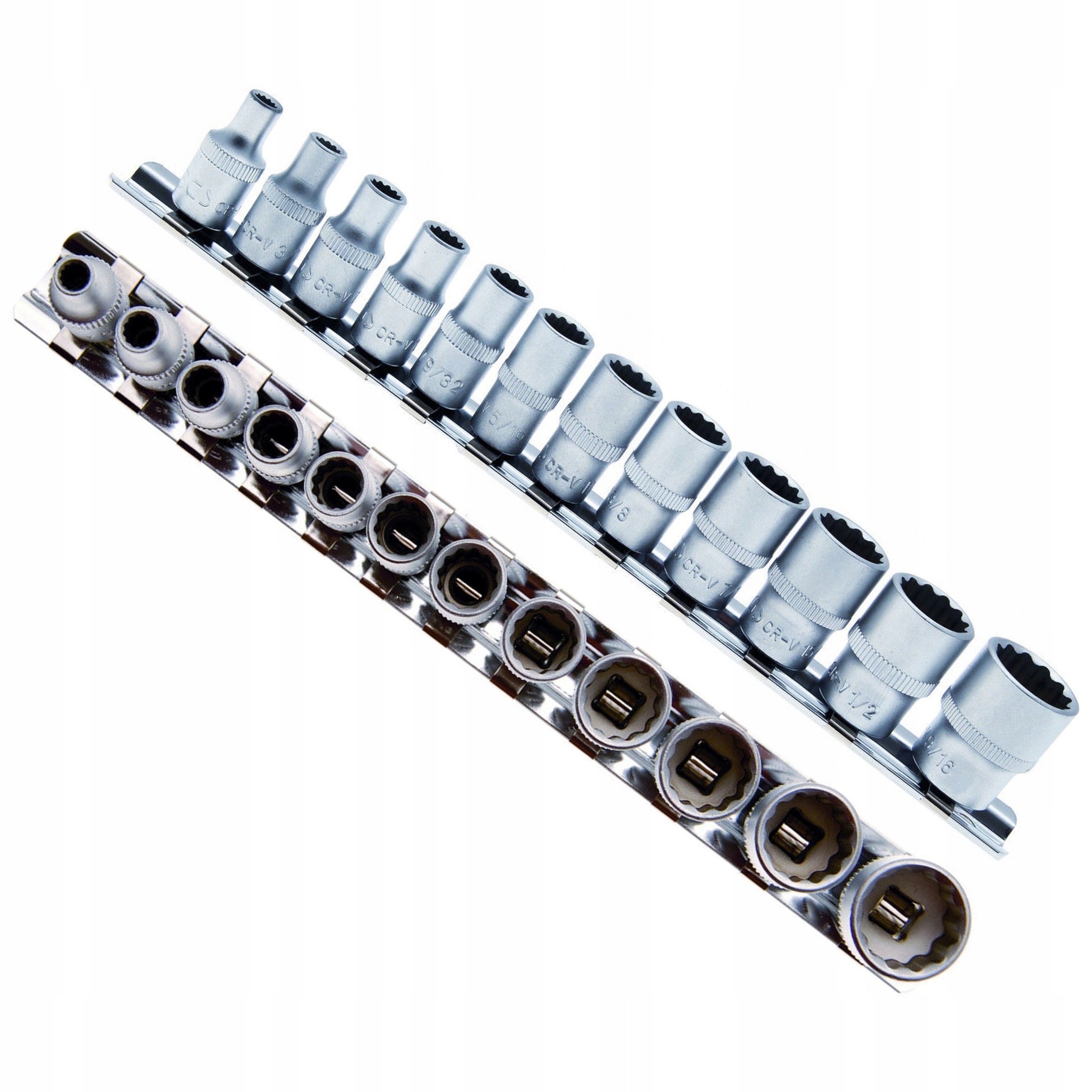 A-IN222 Nasadki 12-KĄTNE Calowe 1/4" Asta