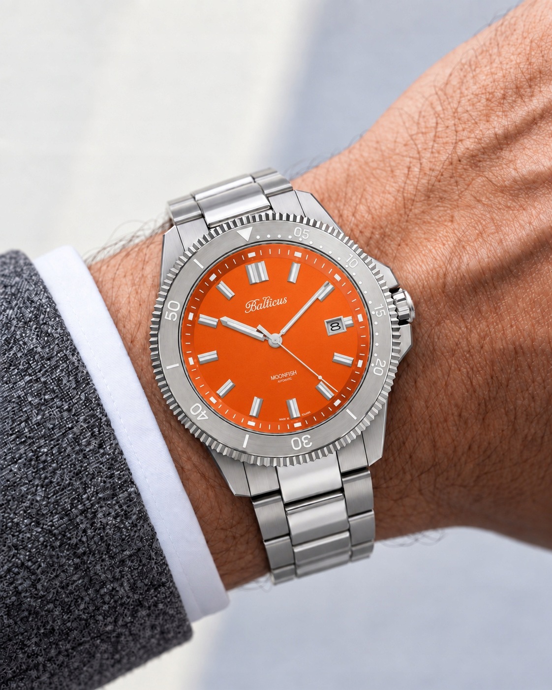 Balticus Moonfish Oranžová Blt-btmfor 40.00 mm 20ATM Limited 37/70