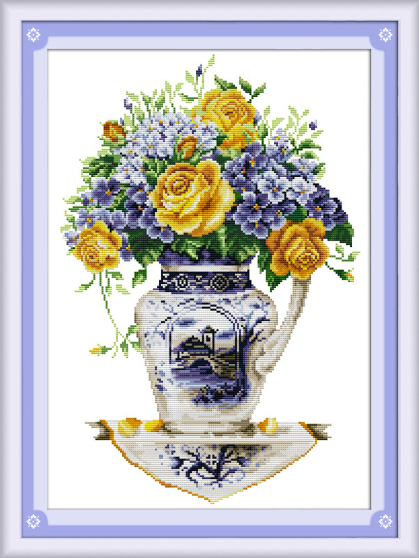 Kanva s potiskem sada (kanva, mulina)