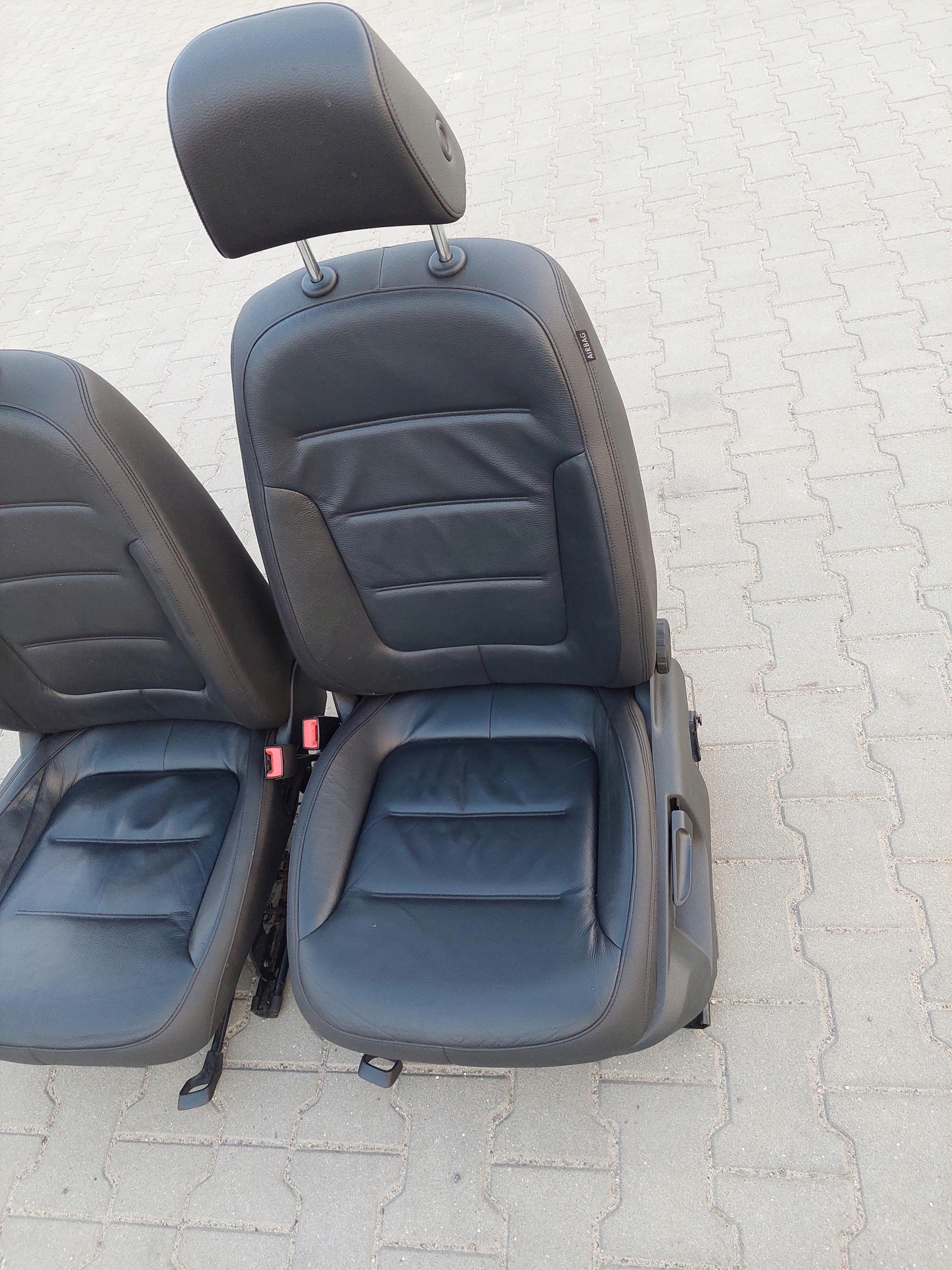 seat front front GRZANY left + airbag complete VW TOUAREG II 2 7P
