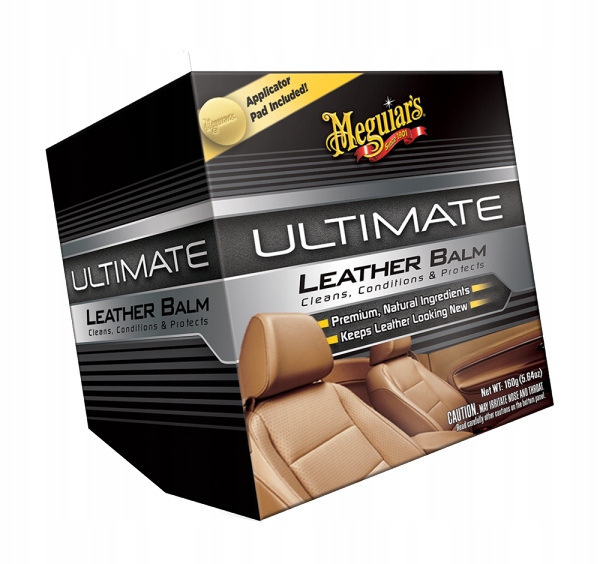 Meguiar's Ultimate Leather Balm 160g balsam do skóry z aplikatorem