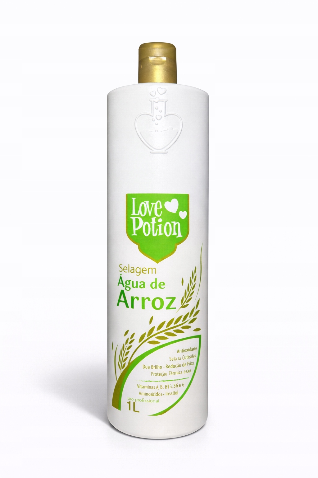 Keratin Pro Narovnání Vlasů Love Potion Agua De Arroz 1000 ML Keratin