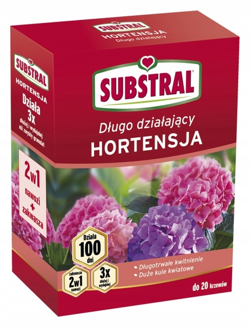 

Nawóz do Hortensji 100 dni 1kg Substral