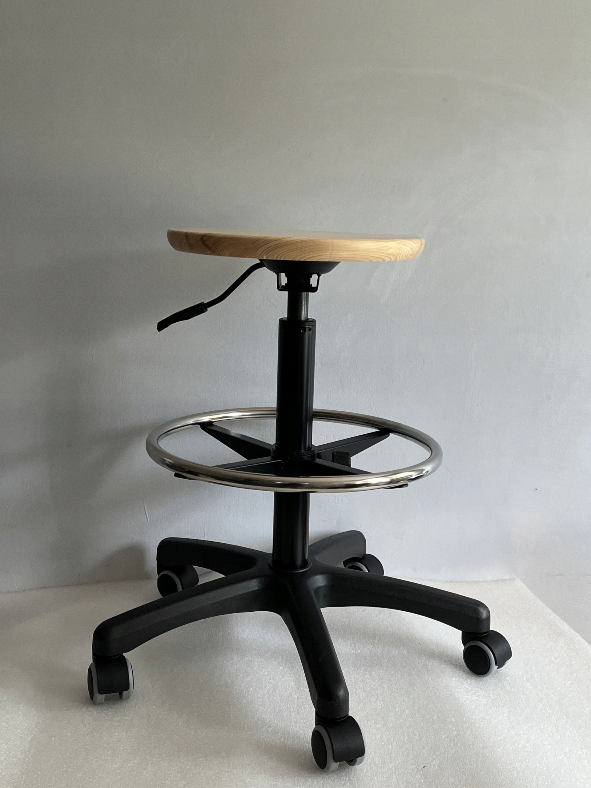 Pracovná stolička s kolieskom, dielenská stolička, stolička, tlačiareň OLa Wys