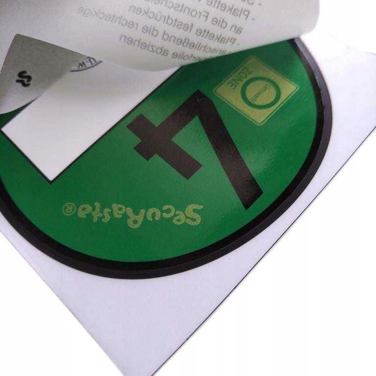 Zielona naklejka Euro 4, zielona naklejka do Niemiec