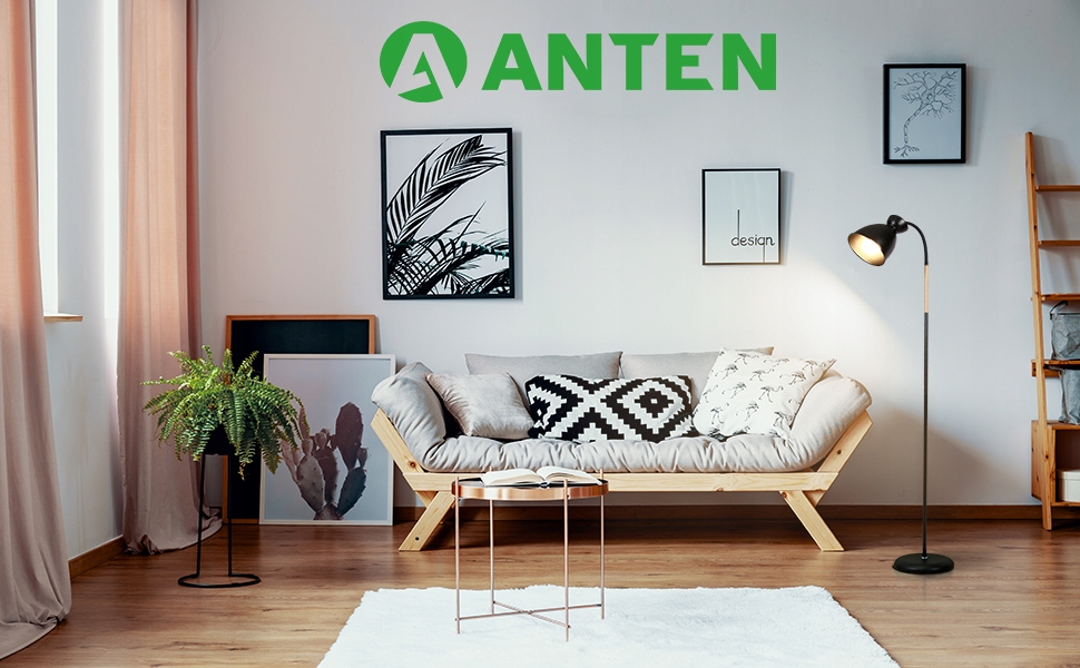 klasyczna Lampa Stojąca Podłogowa 159cm E27 Średnica/szerokość klosza 15 cm