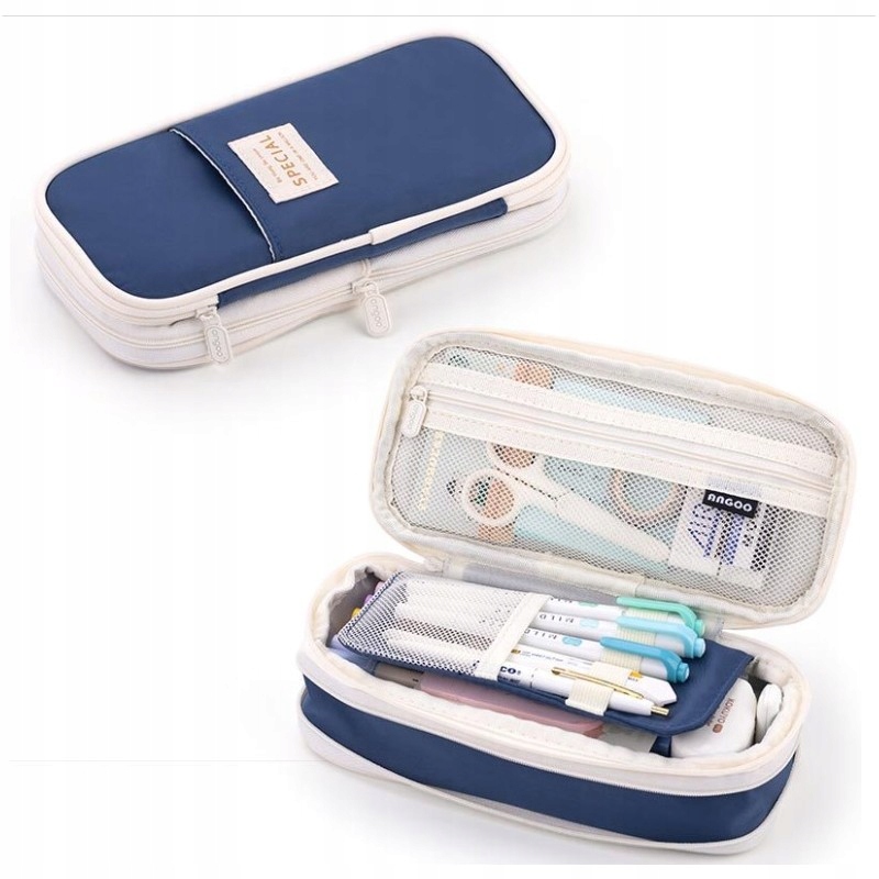 DUŻY PIÓRNIK WIELOFUNKCYJNY SASZETKA TRZYKOMOROWY