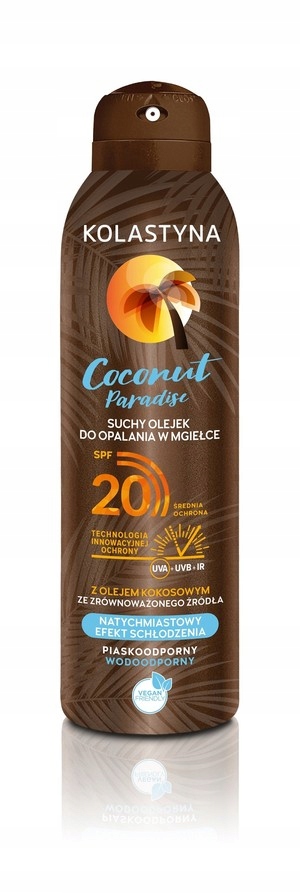 

Kolastyna Suchy olejek do opalania 20 Spf 150ml