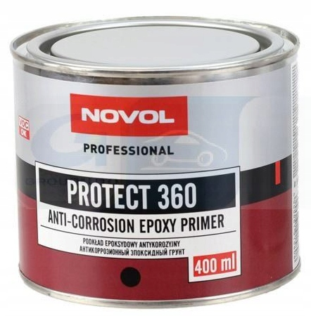 Podkład epoksydowy Novol 1600 ml czarny antykorozyjny