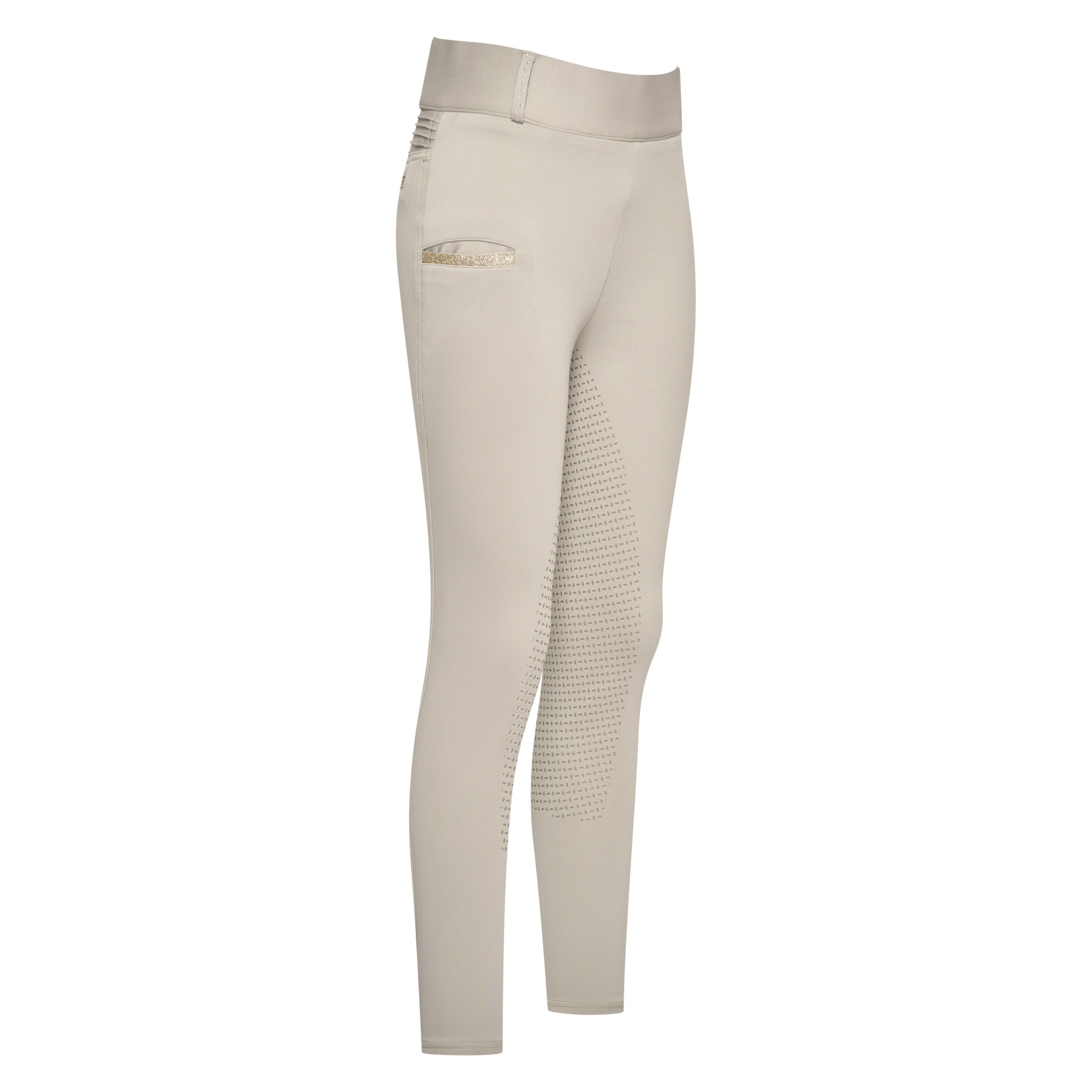 Dámské jezdecké legíny Imperial Riding Comfi Sparks 26SS, béžové, velikost 38