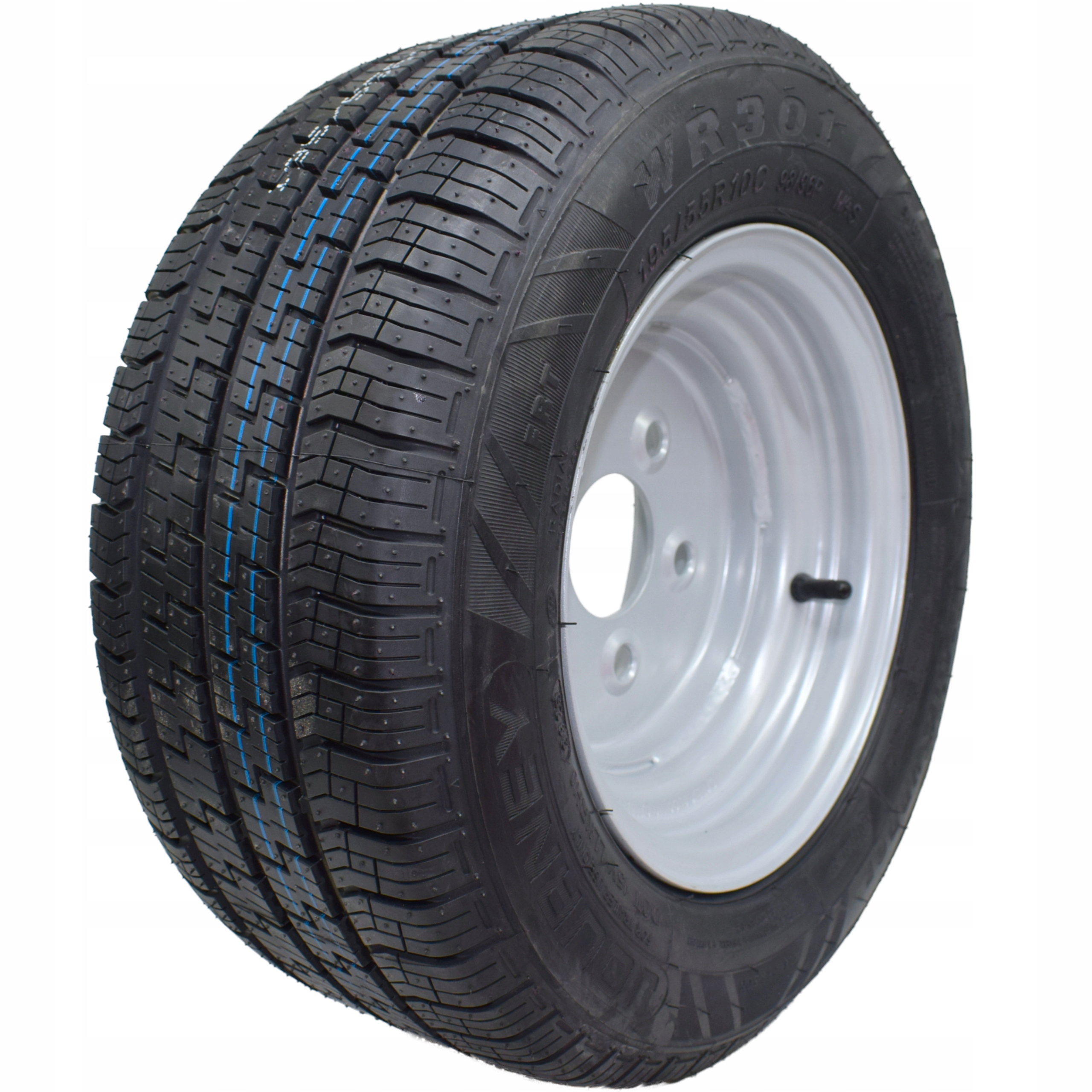 1x 195/55R10C Kompletné Koleso Nové Dodávkové Autobus Van Pneumatika Disk 5x112 ET-4