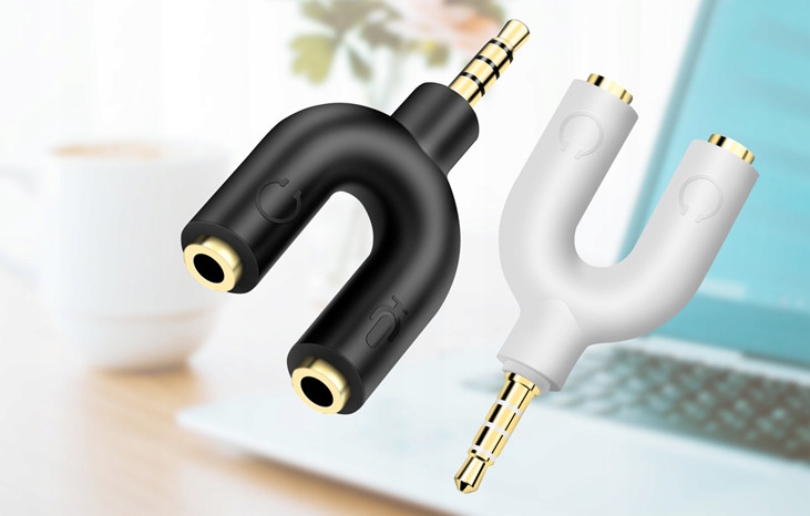 ROZDZIELACZ MINI JACK 3,5MM AUX SŁUCHAWEK VEGGIEG Marka Inna