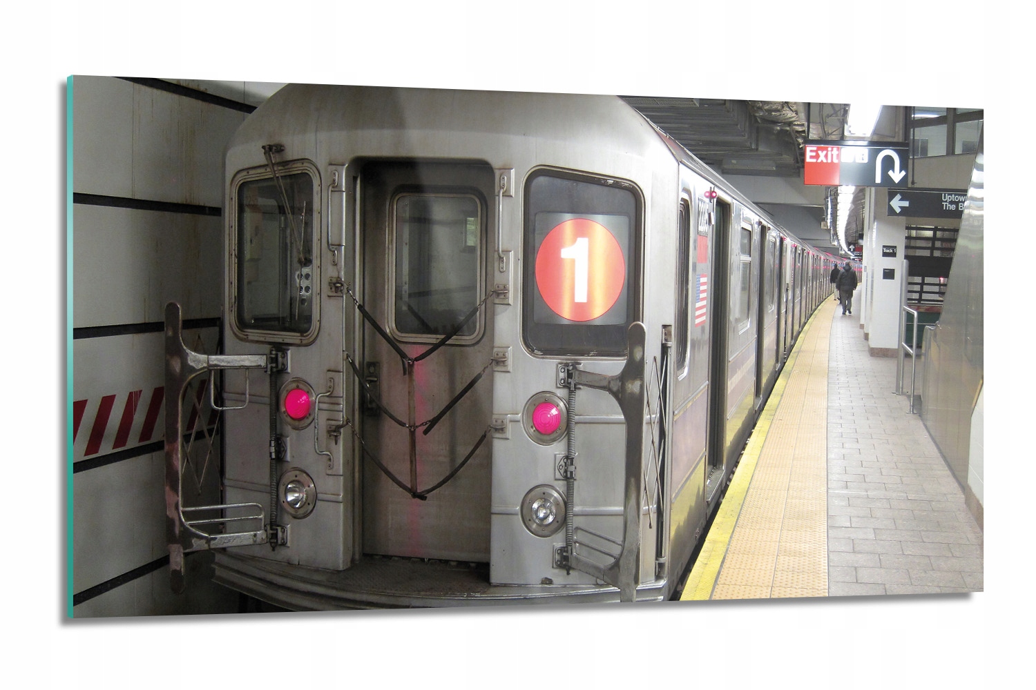 skleněná deska Metro dosah peron kalená 120x60
