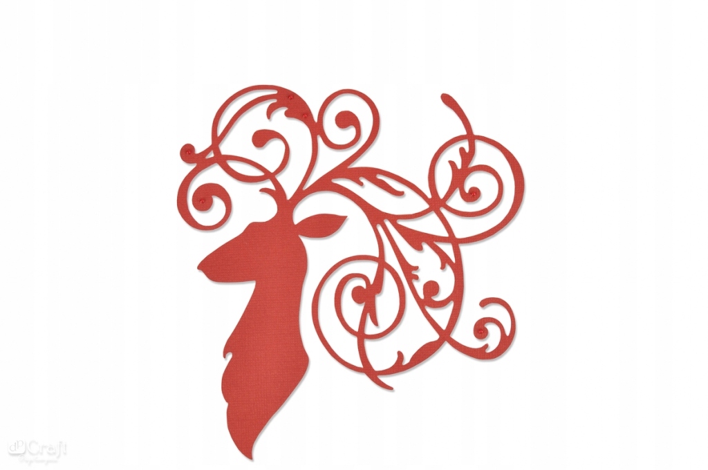 Wykrojnik- Thinlits- Elegant Deer jeleń