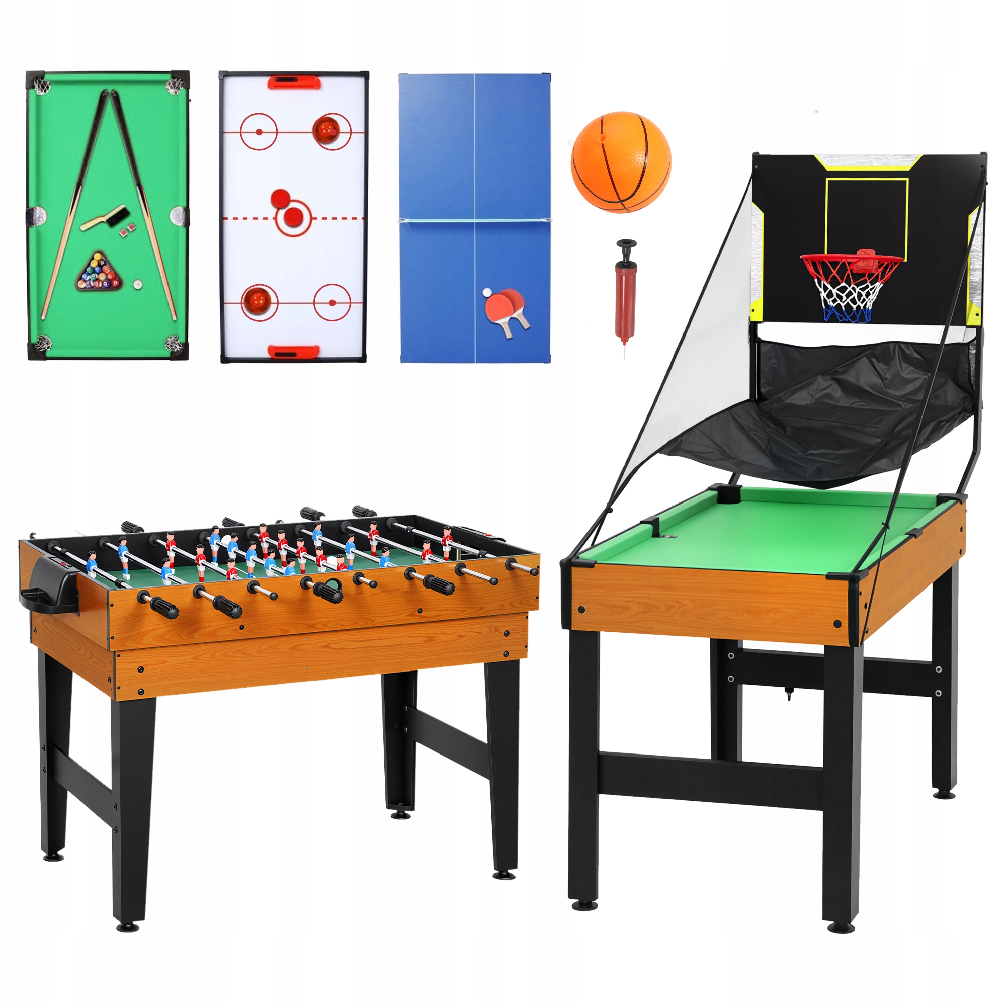 Stół do gier sportnow A70-108V00MX 134x108x144 cm