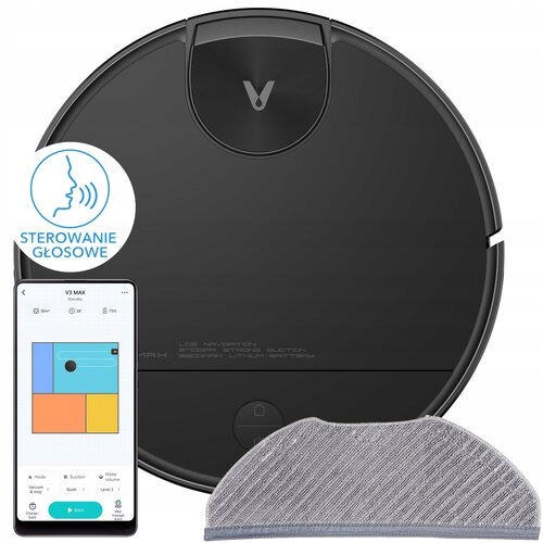 Robot sprzątający Viomi V3 Max czarny
