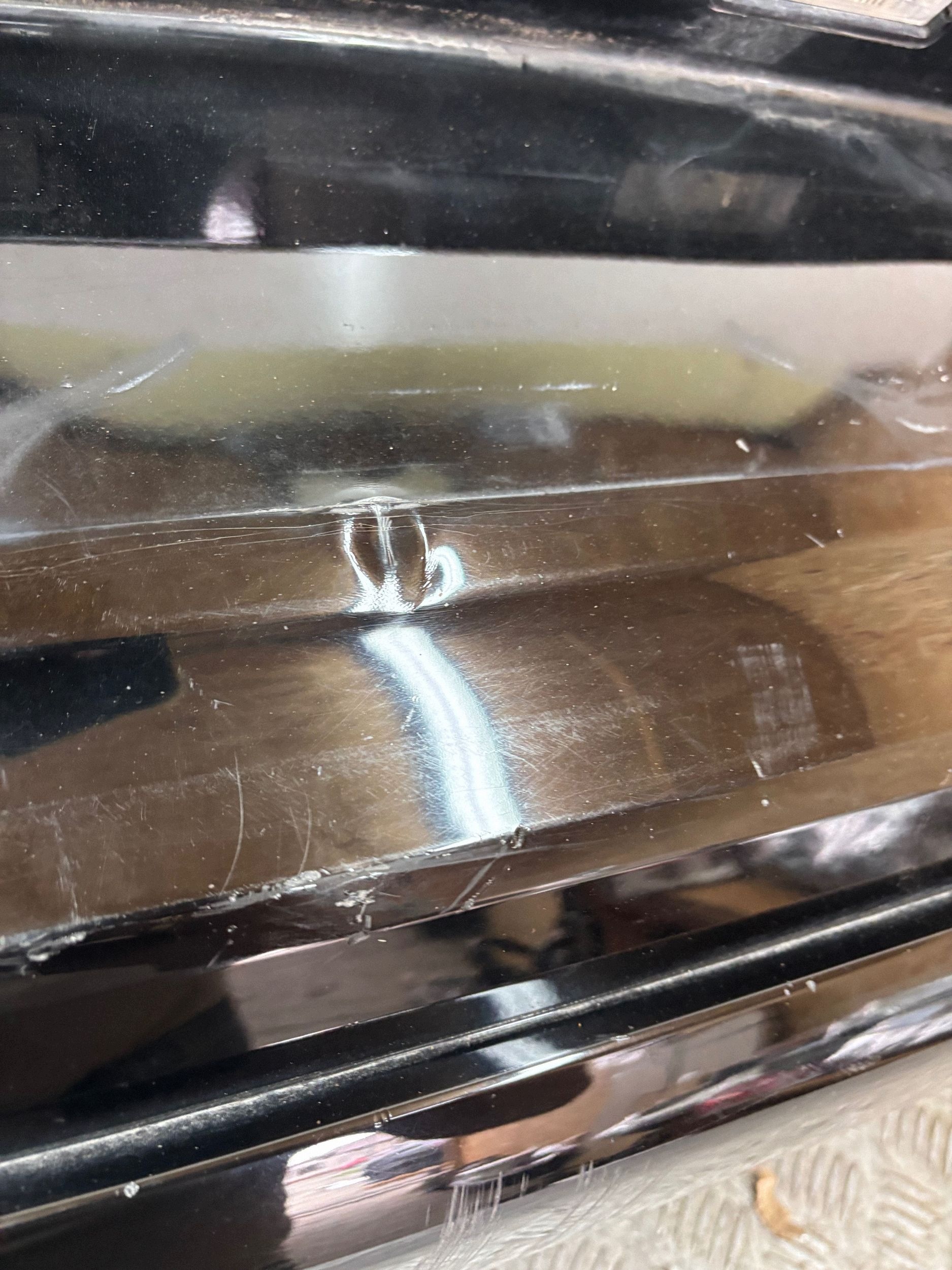 bumper rear part rear VW POLO 6R PDC 09