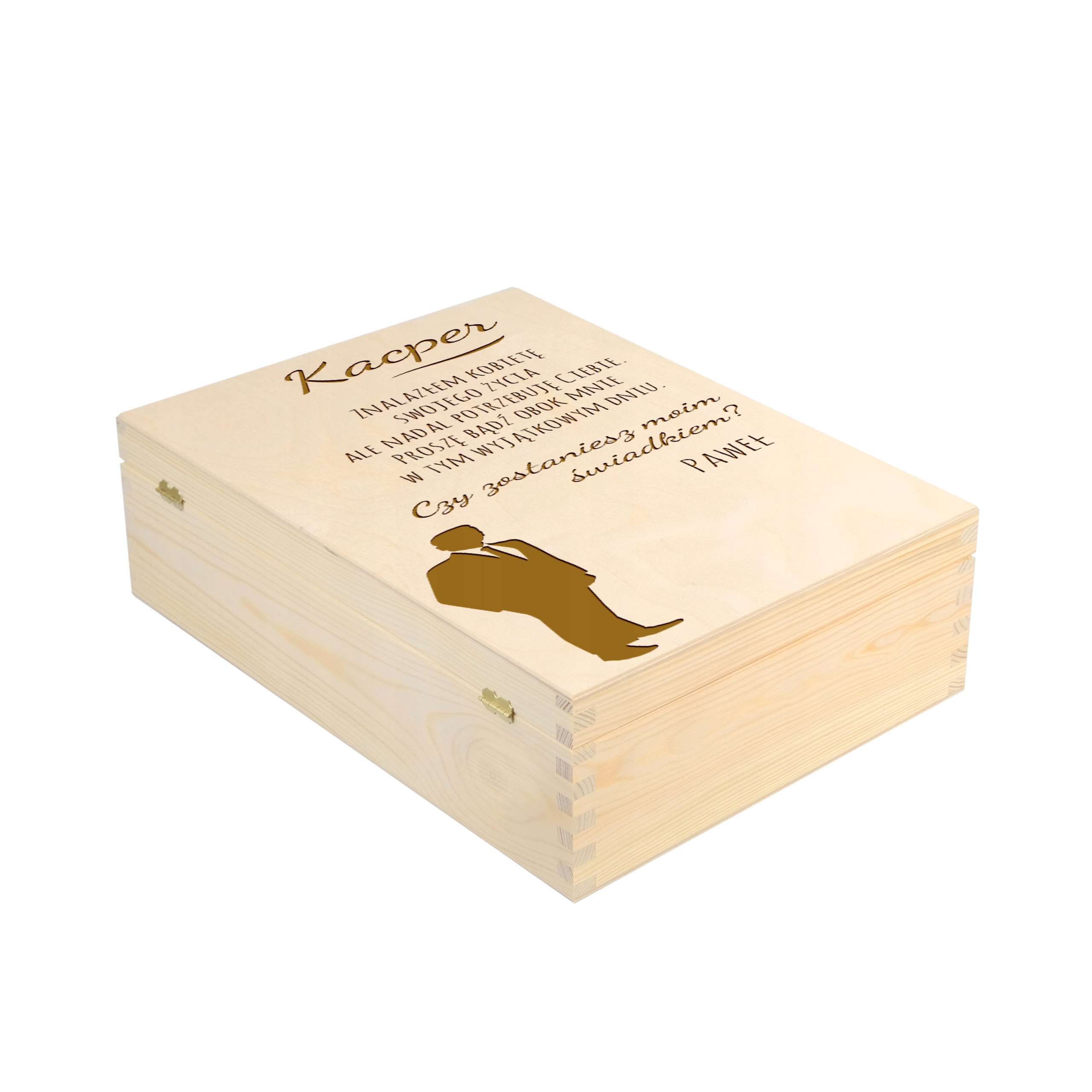 PROŚBA O ŚWIADKOWANIE ZAPROSZENIE ŚWIADKÓW NA ŚLUB Liczba sztuk 1 szt.